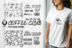 Coffee club svg, dxf, eps, png Product Image 1