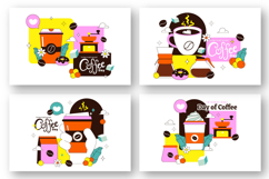10 International Coffee Day Illustration Product Image 2