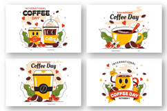 11 International Coffee Day Illustration Product Image 2