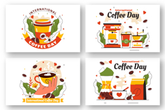 11 International Coffee Day Illustration Product Image 3