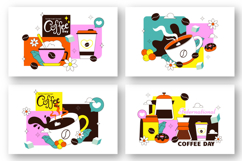 10 International Coffee Day Illustration Product Image 3