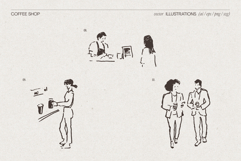 Coffee Shop Sketch Collection Product Image 8
