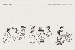 Coffee Shop Sketch Collection Product Image 9