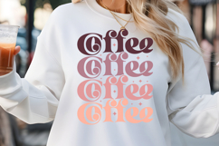 Coffee SVG, Retro Coffee SVG Product Image 1