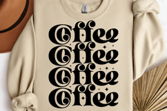 Coffee SVG, Retro Coffee SVG Product Image 1