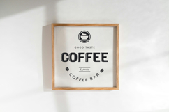 Coffee Round Sign SVG / Coffee Sign Wall Art Product Image 2