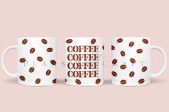 coffee addict coffee mug sublimation wrap glass mug wrap svg presized for 11oz and 15oz glass ready to cut and sublimation files
