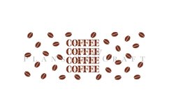 coffee addict coffee mug sublimation wrap glass mug wrap svg presized for 11oz and 15oz glass ready to cut and sublimation files