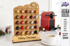 Coffee Advent Calendar Laser Cut | Coffee Pod Advent Calenda Product Image 1