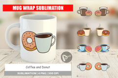 Mug Wrap Coffee Donut Product Image 1