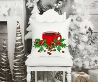 Mistletoe Sublimation | Coffee and Winter Spices PNG Product Image 2