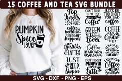 Coffee And Tea SVG Bundle - High-Quality Cut Files for Craft Product Image 1