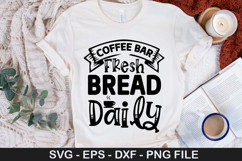 Coffee Quotes SVG Design -Coffee is My Love Language Product Image 4