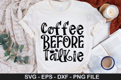 Coffee Quotes SVG Design -Coffee is My Love Language Product Image 2