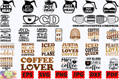 Coffee SVG | Coffee Lovers SVG | Coffee Mug Svg |Coffee Sign Product Image 7