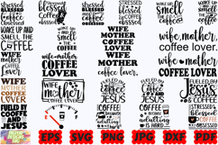 Coffee SVG | Coffee Lovers SVG | Coffee Mug Svg |Coffee Sign Product Image 8