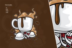 Coffee Cartoon Illustration Product Image 1