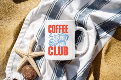 Coffee Club PNG, Coffee Lover Design Product Image 4
