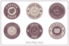 Coffee labels PNG/EPS/SVG Product Image 1