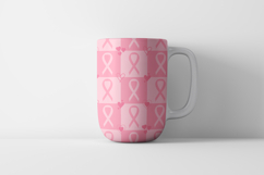 Breast Cancer Awareness Digital Paper | Pink Ribbon Pattern Product Image 4