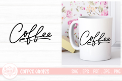 Coffee Lettering Quotes Product Image 1