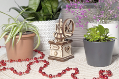 Extra Small Laser Cut File - Miniature Coffee Grinder Product Image 6