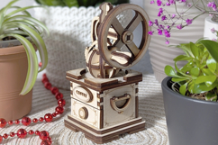 Extra Small Laser Cut File - Miniature Coffee Grinder Product Image 8