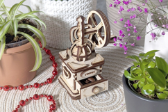 Extra Small Laser Cut File - Miniature Coffee Grinder Product Image 3