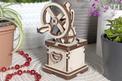 Extra Small Laser Cut File - Miniature Coffee Grinder Product Image 7
