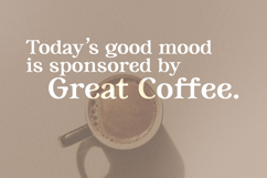 Coffee Hour | A Cafe Branding Font Product Image 8