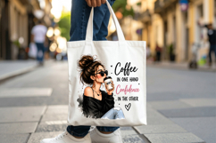 Coffee in One Hand Confidence in the Other PNG Product Image 4