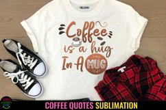 Coffee is a Hug PNG I Coffee Quotes Sublimation I Coffee PNG