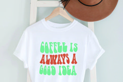 Coffee is Always a Good Idea Groovy and Retro SVG Design Product Image 2