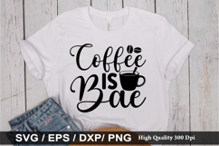 Funny Coffee SVG Design - Coffee is my love language Product Image 4