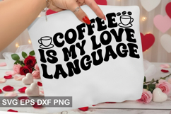 Retro Valentine's Day Design - Coffee is my love language Product Image 2