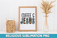 Coffee Jesus - Positivity Saying Sublimation Product Image 1