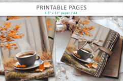coffee junk journals, autumn pages Product Image 8