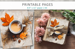 autumn coffee, junk journals Product Image 3