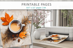 autumn coffee, junk journals Product Image 4