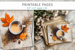 autumn coffee, junk journals Product Image 8