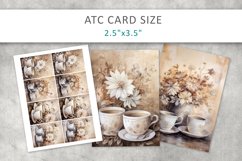 Coffee Junk Journal, ATC Card Product Image 6