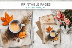 autumn coffee, junk journals Product Image 5
