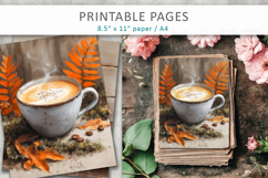 cup of coffee pages, junk journals Product Image 3