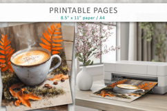 cup of coffee pages, junk journals Product Image 4