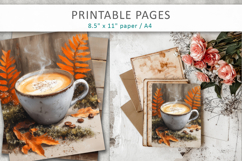cup of coffee pages, junk journals Product Image 5