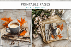 coffee junk journals, printable pages Product Image 6