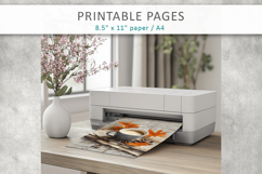 coffee junk journals, printable pages Product Image 9