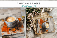 coffee junk journals, autumn vibes Product Image 5
