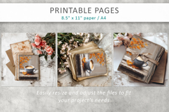 coffee junk journal pages, autumn vibes Product Image 8