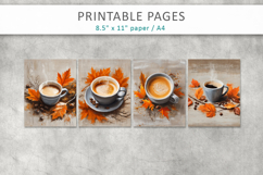 cup of coffee pages, coffee junk journals Product Image 3